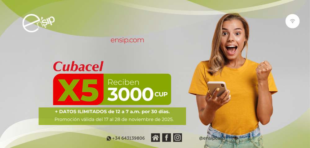 RECARGA CUBACEL