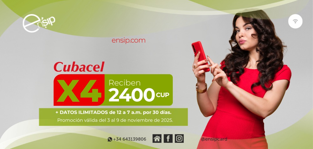 RECARGA CUBACEL