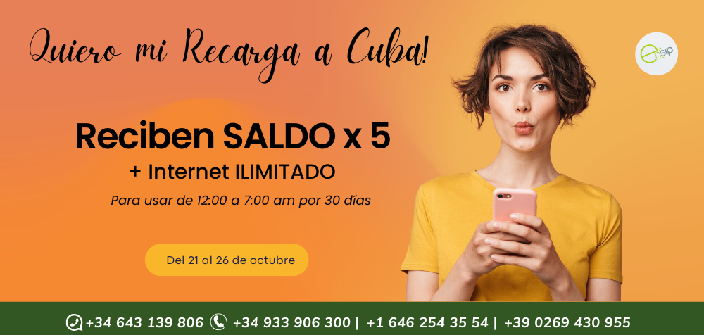 RECARGA CUBACEL
