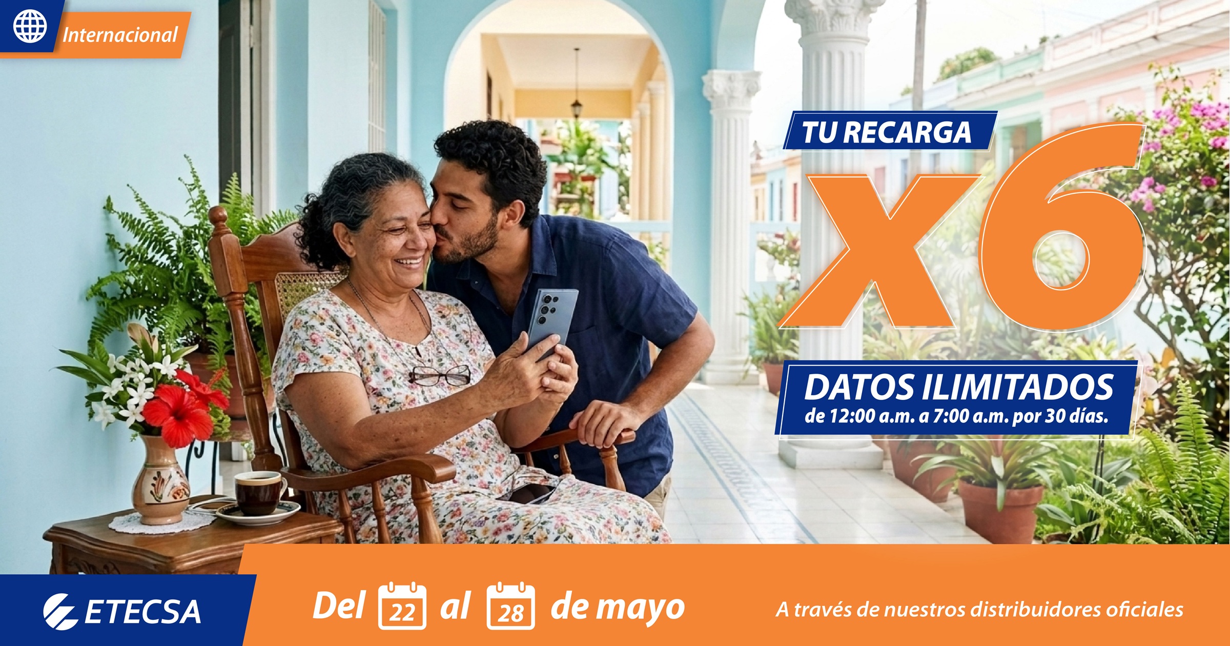 RECARGA ahora a CUBACEL