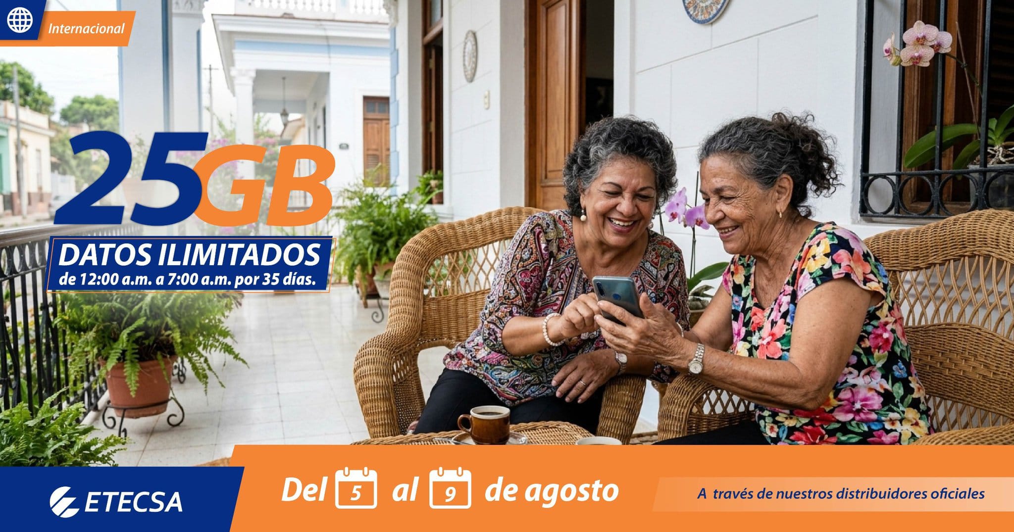 RECARGA ahora a CUBACEL
